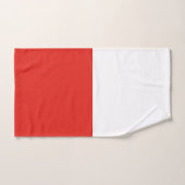 Drapeau polonais (Serviette à main)