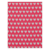 Drapeau polonais Aigle & Pologne table nappe (Devant)