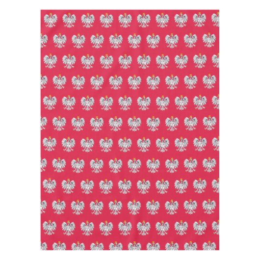 Drapeau polonais Aigle & Pologne table nappe (Devant)