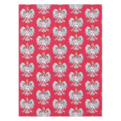 Drapeau polonais Aigle & Pologne table nappe (Devant)