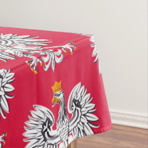 Drapeau polonais Aigle & Pologne table nappe