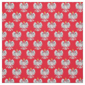 Drapeau polonais & Aigle, Pologne Tissu tendance / (Échantillon)