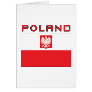 Drapeau polonais de faucon avec la Pologne