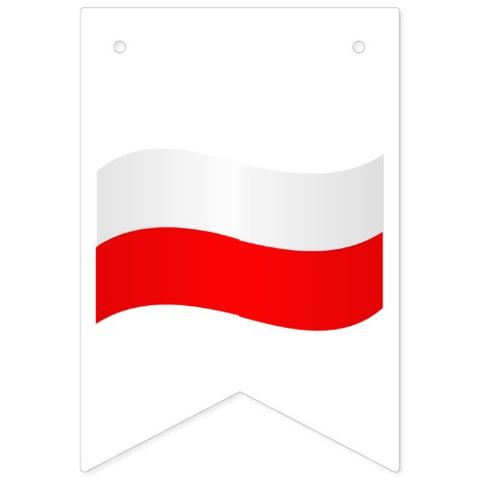 Drapeau polonais d'étamine (Deuxième drapeau)