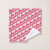 Drapeau polonais & serviette Pologne, fans de voya (Gant de toilette)