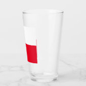 Drapeau polonais Verre à boire (Gauche)