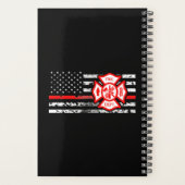 Drapeau pompier et Croix de Florian (Dos)