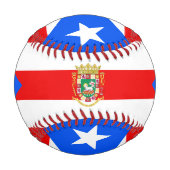 Drapeau porto-ricain & Porto Rico / Balles de base (Devant)