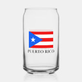 Drapeau Porto Rico personnalisées en verre (Recto)