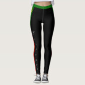 Drapeau portugais de la mode leggings (Devant)