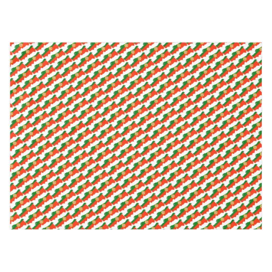 Drapeau portugais nappe (Devant (Horizontal))
