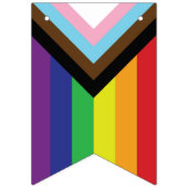 Drapeau progressiste LGBTQIA (Troisième drapeau)
