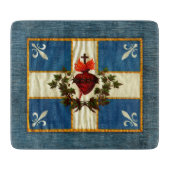 Drapeau Québec antiek Carillon Sacré-Coeur Snijplank (Voorkant)