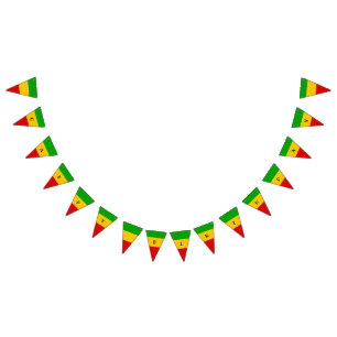 Drapeau Rasta Reggae Joyeux Anniversaire