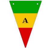 Drapeau Rasta Reggae Joyeux Anniversaire (Troisième drapeau)