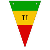 Drapeau Rasta Reggae Joyeux Anniversaire (Deuxième drapeau)
