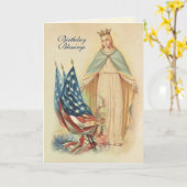 Drapeau religieux Vierge Marie Carte de prière d'a (Fleur jaune)