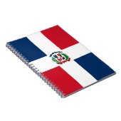 Drapeau République Dominicaine Carnet photo Spiral (Côté Droit)