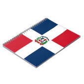 Drapeau République Dominicaine Carnet photo Spiral (Côté gauche)