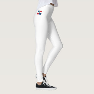 Drapeau République Dominicaine Leggings