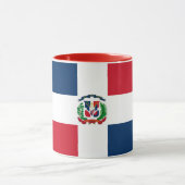 Drapeau République Dominicaine Mug (Centre)
