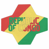 Drapeau République du Congo Adorable patriotique (Plat)
