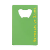 Drapeau République du Zaïre - République démocrati (Dos)