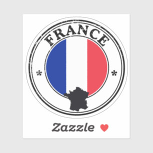 Drapeau Rond Sticker France Pour Portable Book
