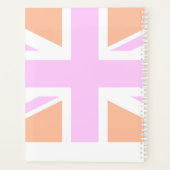 Drapeau rose et orange du Royaume-Uni / Union Jack (Dos)