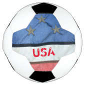 Drapeau rouge blanc et bleu étoiles et rayures (Devant)