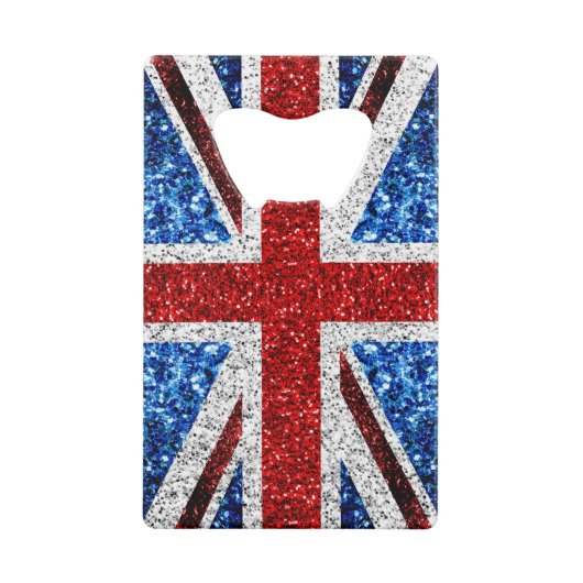 Drapeau rouge bleu blanc brillant parties scintill (Devant)