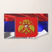 Drapeau russe (Serviette à main)