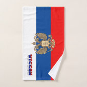 Drapeau russe (Serviette à main)