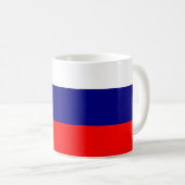 Drapeau russe café Mug 1 (Devant droit)