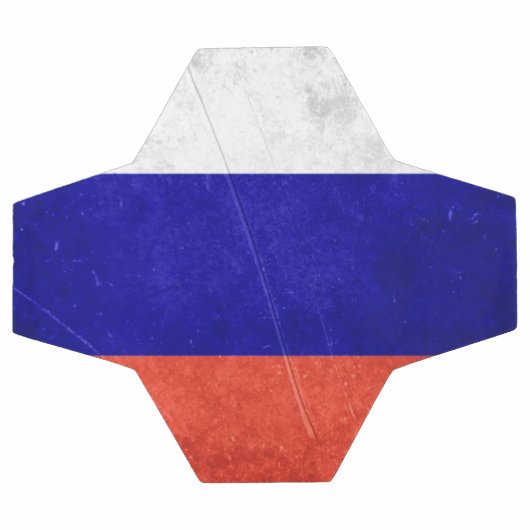 Drapeau russe Grunge (Plat)