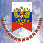 Drapeau russe & Parti Russie Bannières / Mariages<br><div class="desc">Drapeaux de fête : Russie & Russie Drapeau mode de fête - mariages,  anniversaire,  célébrations - amour mon pays,  voyage,  patriotes nationaux / fans de sports</div>