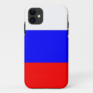drapeau russe rouge bleu blanc rayures coque