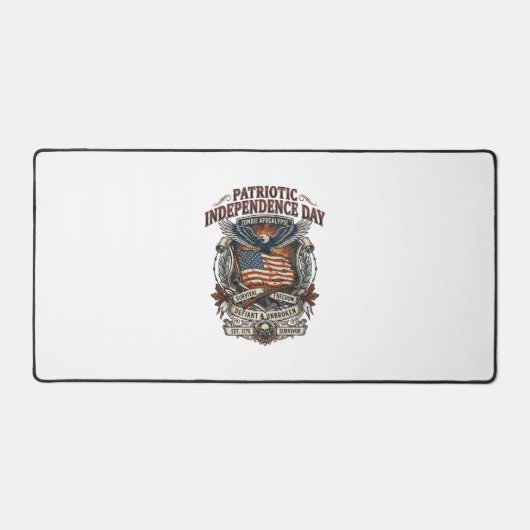 Drapeau Rust Patriotique Survivant Zombie Apocalyp (Recto)