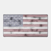 Drapeau rustique Rouge Blanc Bleu Amérique (Recto)