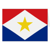 Drapeau Saba (Devant horizontal)