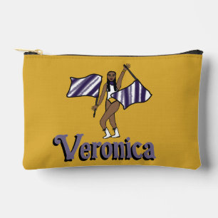 Drapeau / Sac Accessoire Garde Couleur Jaune/Viole