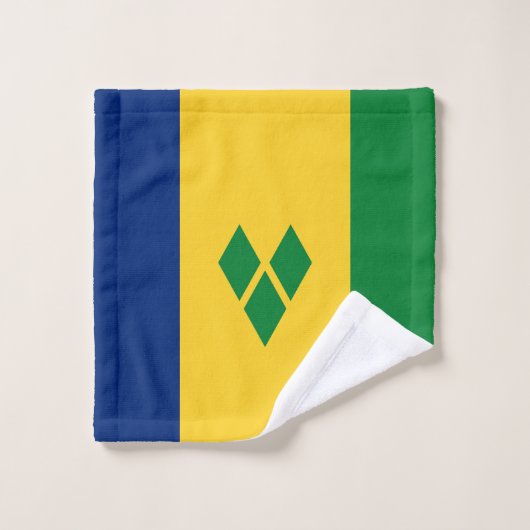 Drapeau Saint-Vincent (Gant de toilette)