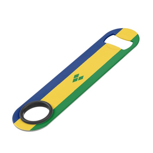 Drapeau Saint-Vincent (Devant angulaire)