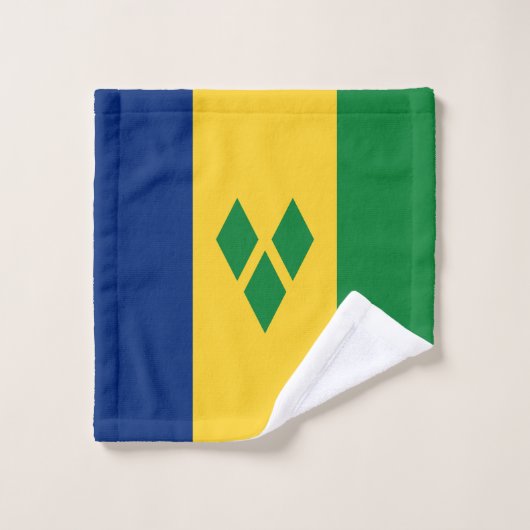 Drapeau Saint-Vincent-et-les Grenadines Vincy (Gant de toilette)