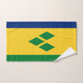 Drapeau Saint-Vincent-et-les Grenadines Vincy (Serviette à main)