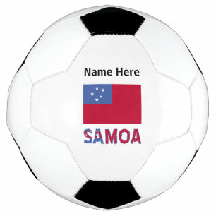 Drapeau samoan personnalisé