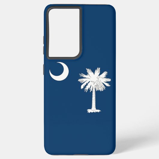 Drapeau Samsung Galaxy S21 Plus Coque Caroline du (Verso)