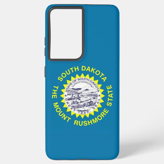 Drapeau Samsung Galaxy S21 Plus Coque du Dakota du (Verso)