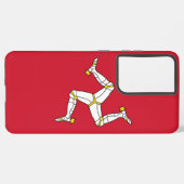 Drapeau Samsung Galaxy S21 Plus Coque Isle of Man (Verso Horizontal)