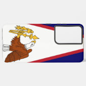 Drapeau Samsung Galaxy S21 Plus Coque Samoa améric (Verso Horizontal)